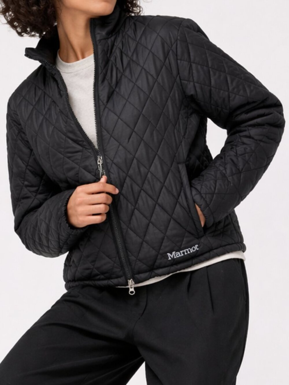 MARMOT Kitzbuhel Black Insulated Puffer Jacket Coat Small